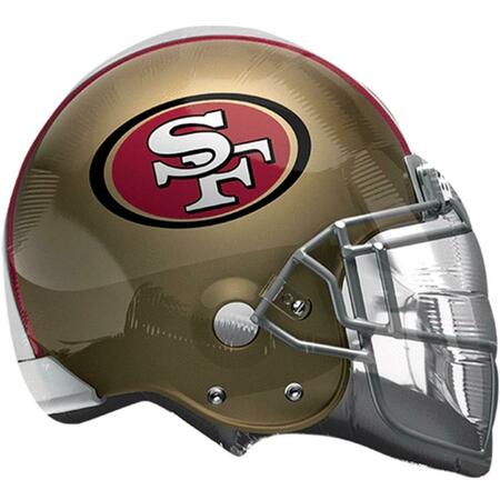 LOFTUS INTERNATIONAL San Francisco 49ers Helmet Super Shape Balloon A2-6308